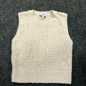 Paris Atelier & other stories adorable wool blend sweater vest Sz Small like new